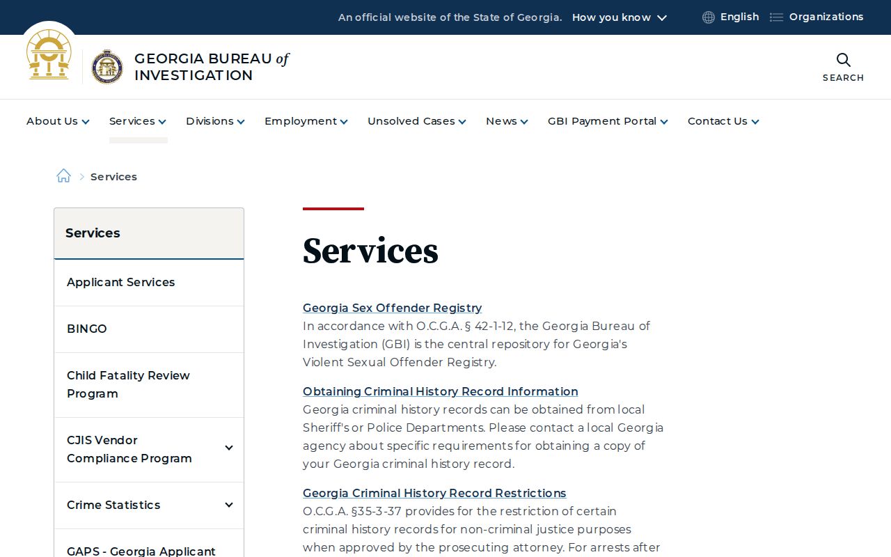 Brooks County criminal history Georgia record services